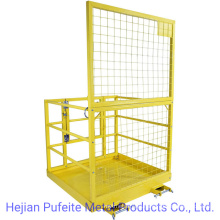 Forklift Safety Work Platform, Steel Safety Cage for Most Standard Forklifts